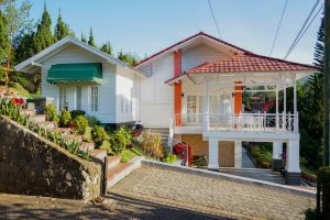 tampak depan villa Amb