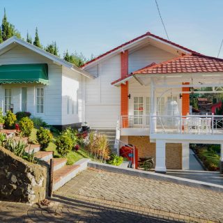 villa ambu, villa aestetic di bandung